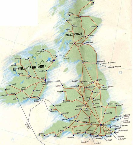 El Parlamento autorizó la construcción de la primera línea de ferrocarril con tracción de vapor.