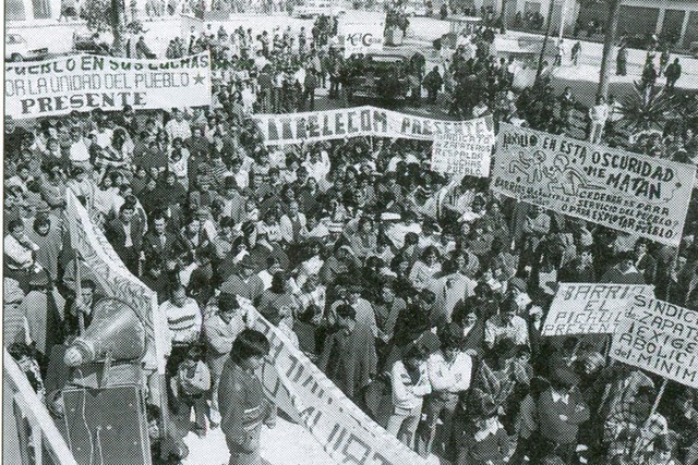 Paro civico en bogota-Colombia