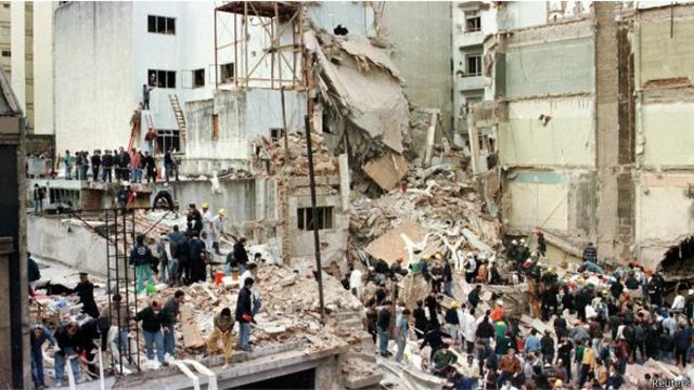 Atentado contra la comunidad Judía