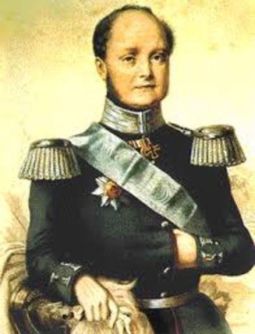 (Alemania) Federico Guillermo IV propuso su propia constitución.