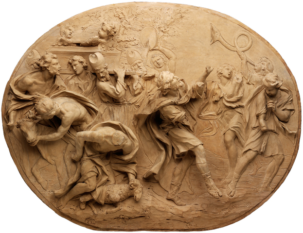 Alessandro Algardi's  'David Dancing before the Arc'