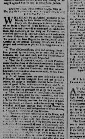 Mecklenburg Resolves