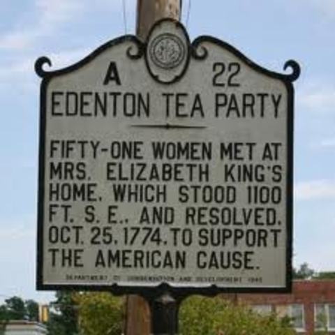 Edenton Tea Party