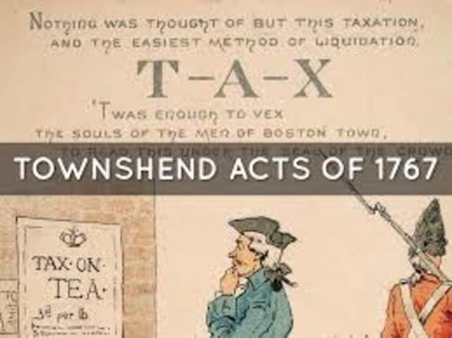 TownShend Act of 1767