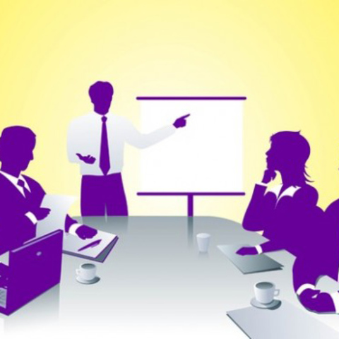 Reunião com equipes de trabalho