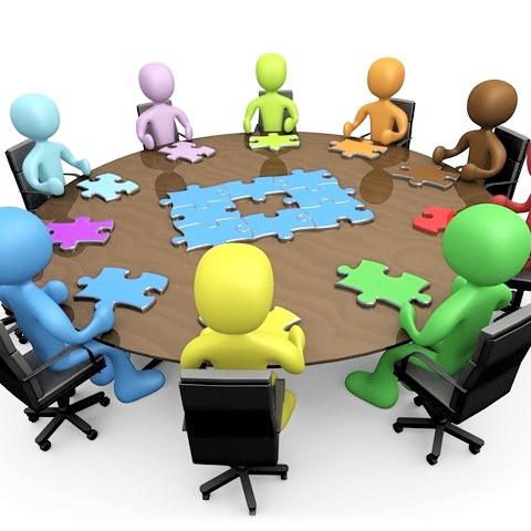 Reuniões com equipes de trabalho