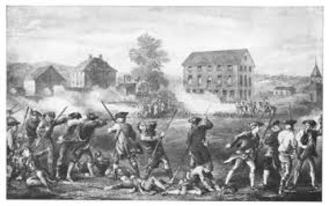 Battle at Lexington and Concord