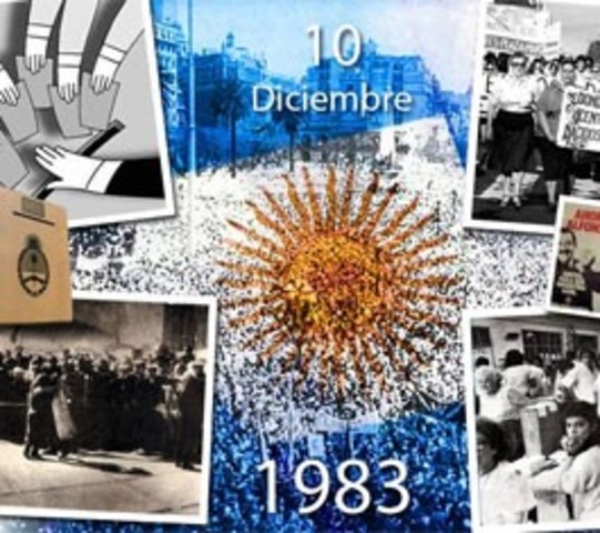 Restauración democrática de Argentina