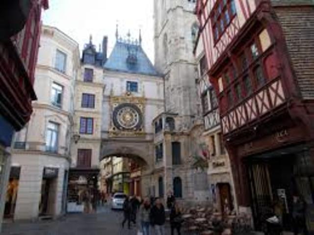 Moved to Rouen France