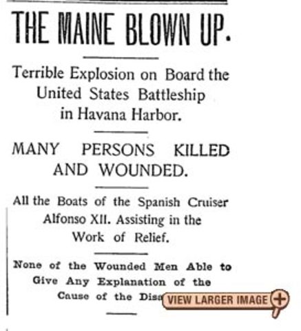 The Sinking of the Maine