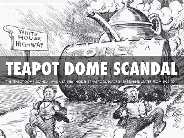 Teapot Dome Scandel