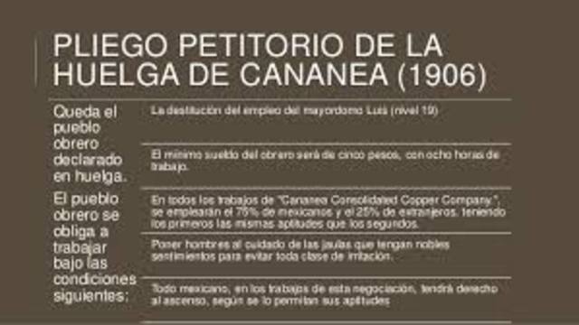 SURGEN HUELGAS EN CANANEA Y RIO BLANCO