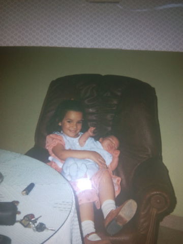 Nacimiento de mi hermano mediano