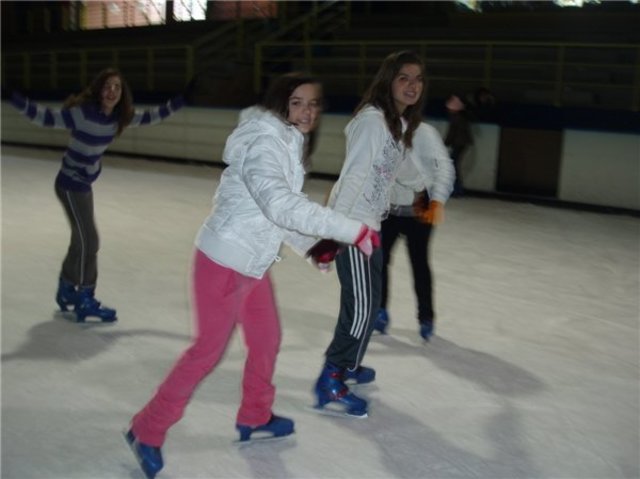 Viaje a Madrid: Patinaje sobre hielo