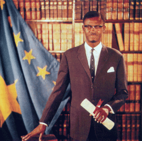 Discurso inaugural por Lumumba.