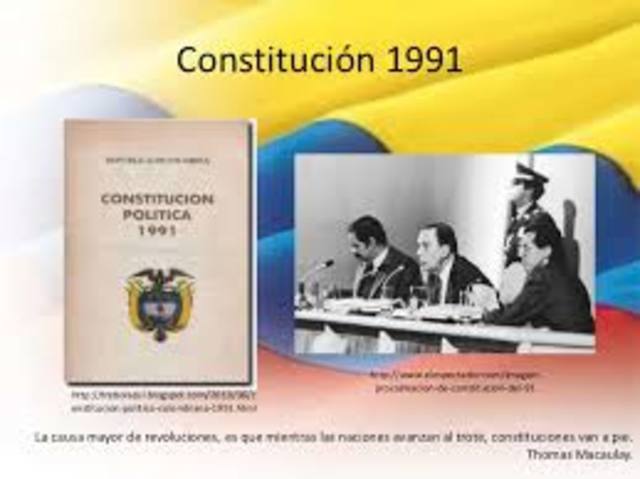 La Constitución Política de 1991