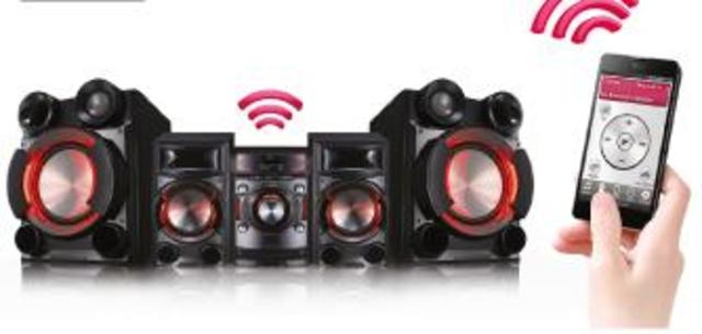 Compra de equipo de música con Bluetooth