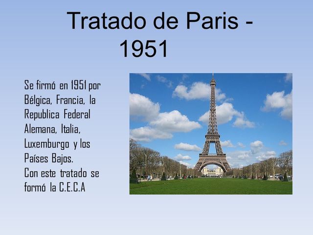 Tratado de Paris 1951