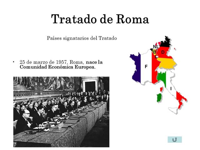 Tratado de Roma y se crea la CEE