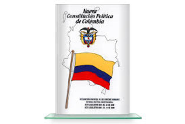 La constitucion Plotica de Colombia