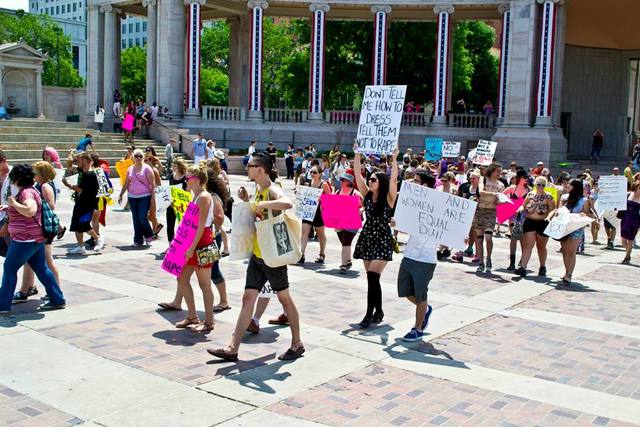Participated in my first protest!