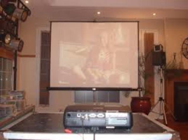 Llegada del proyector