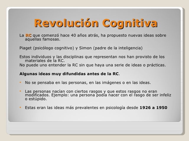 Revolución cognitiva