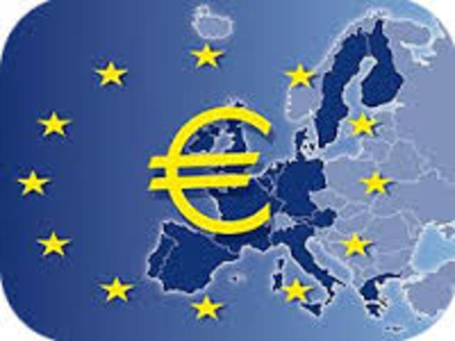 Circulación del Euro en 12 paises de la Unión Europea