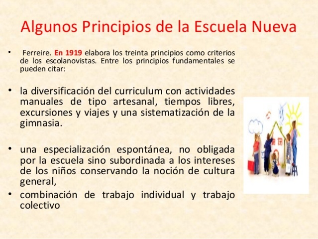 La escuela nueva (Ferriére)