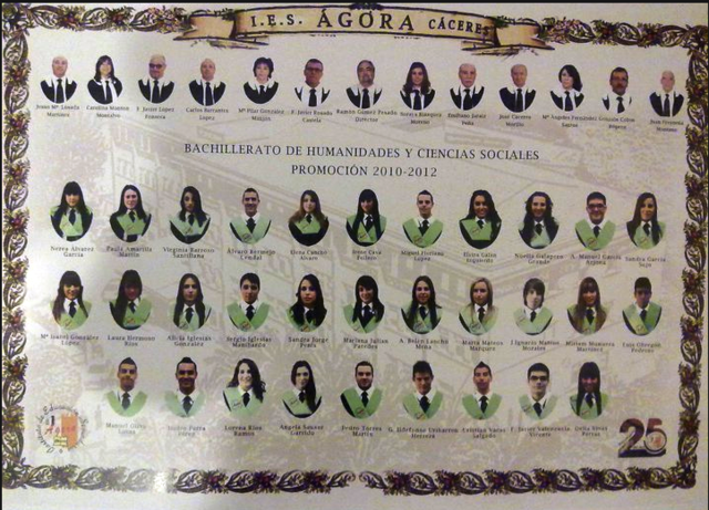 graduación bachillerato