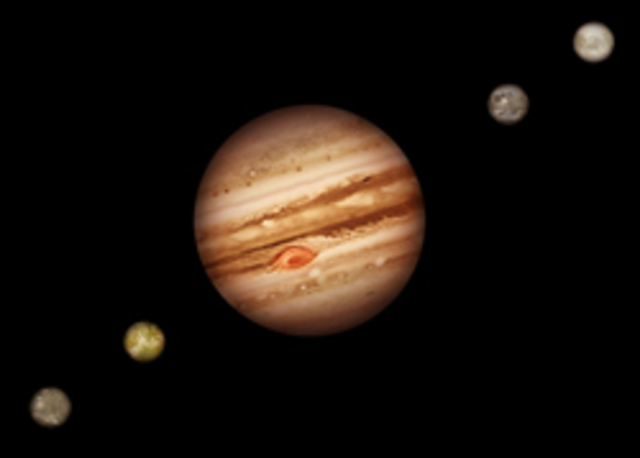 Satelites de Jupiter