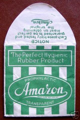 Comercialización de condones.