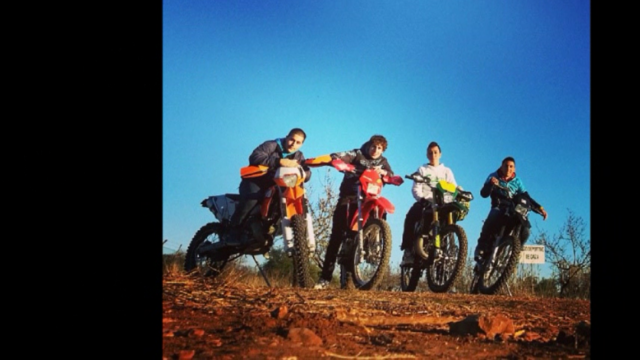 Tarde de motos y amigos.