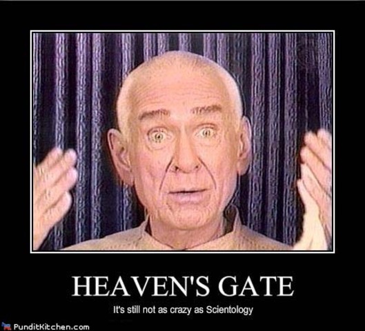 Heaven's Gates Mass Suicide.