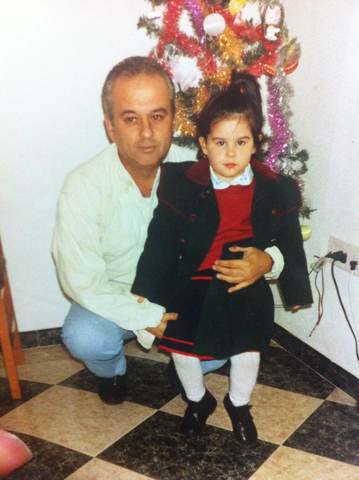 Navidades con mi papá.
