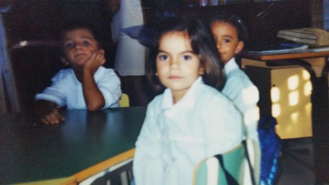 Mi primer día de colegio.