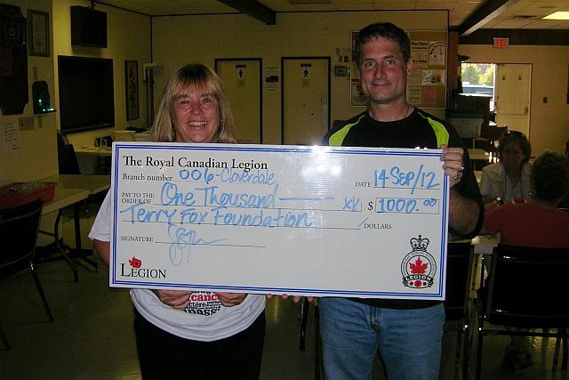 Scholarship fund set up under Terry Fox's name