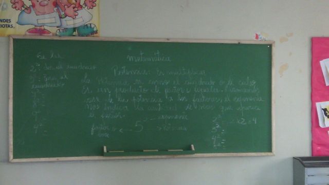 Educación secundaria, salón de clases