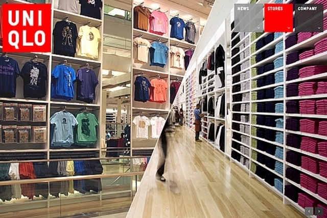 Uniqlo increased in Asia