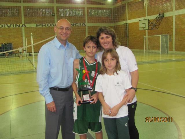 First basketball tournament won