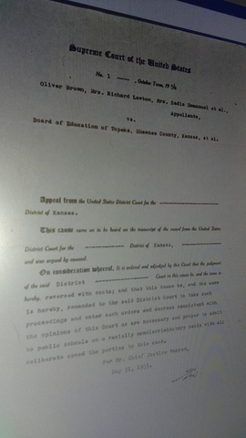 Brown v. Board of Education