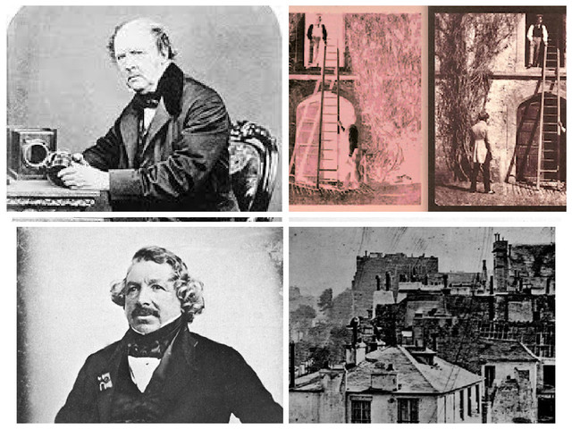 Louis Daguerre & William Fox Talbot