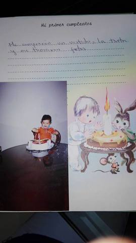 MI PRIMER CUMPLEAÑOS