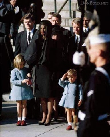 JFK's Son's Salute