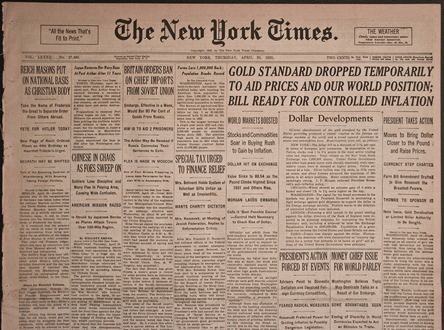 Off the Gold Standard