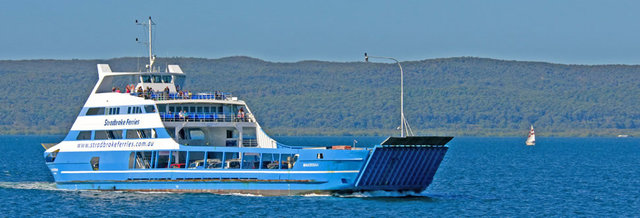 Ferry's began going to and from the Island