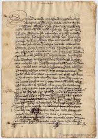 la transcripción del manuscrito