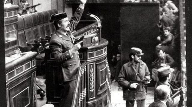 Golpe de Estado en España.