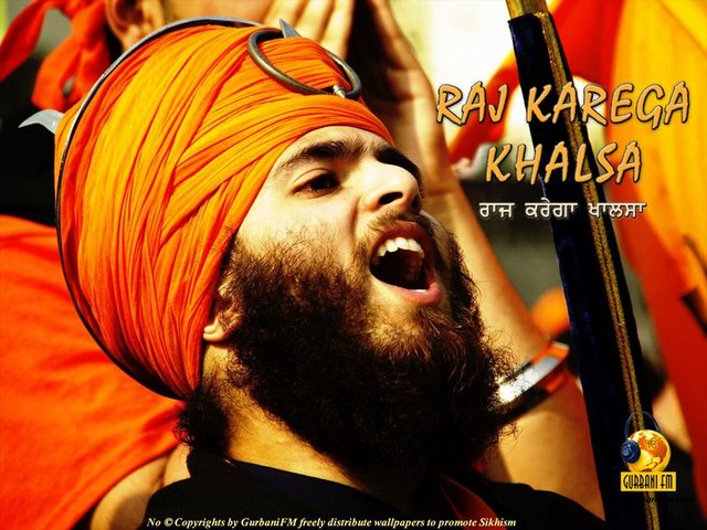 Khalsa rule.