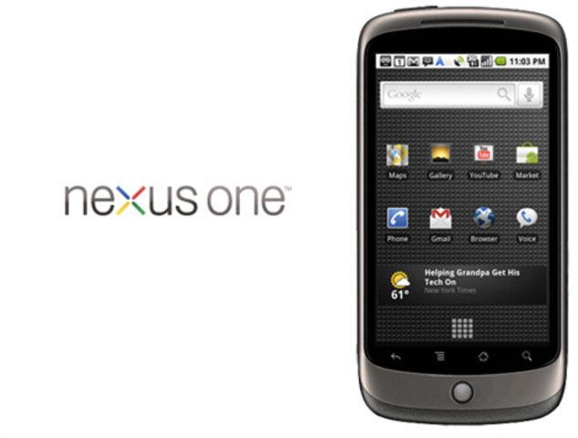 Google lanza su celular Nexus One